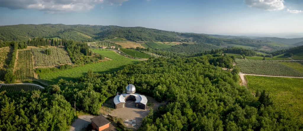 Vista Aerea Panoramica Opc E Parco Botanico Del Chianti 1024x444